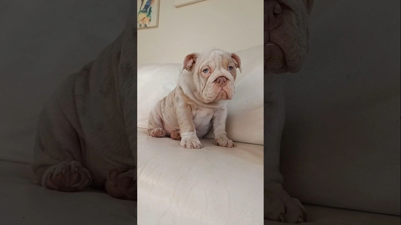 Filhote de Bulldog Inglês